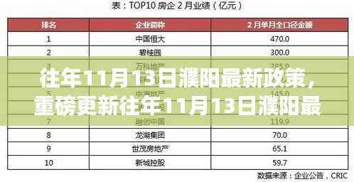 往年11月13日濮阳最新政策详解，全面解读，不容错过！